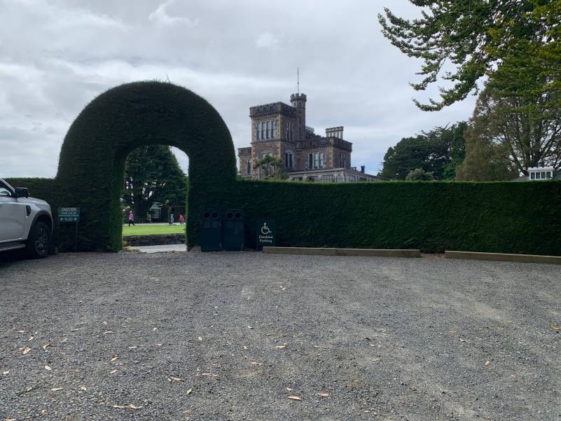 Larnach Castle Accessible Parking